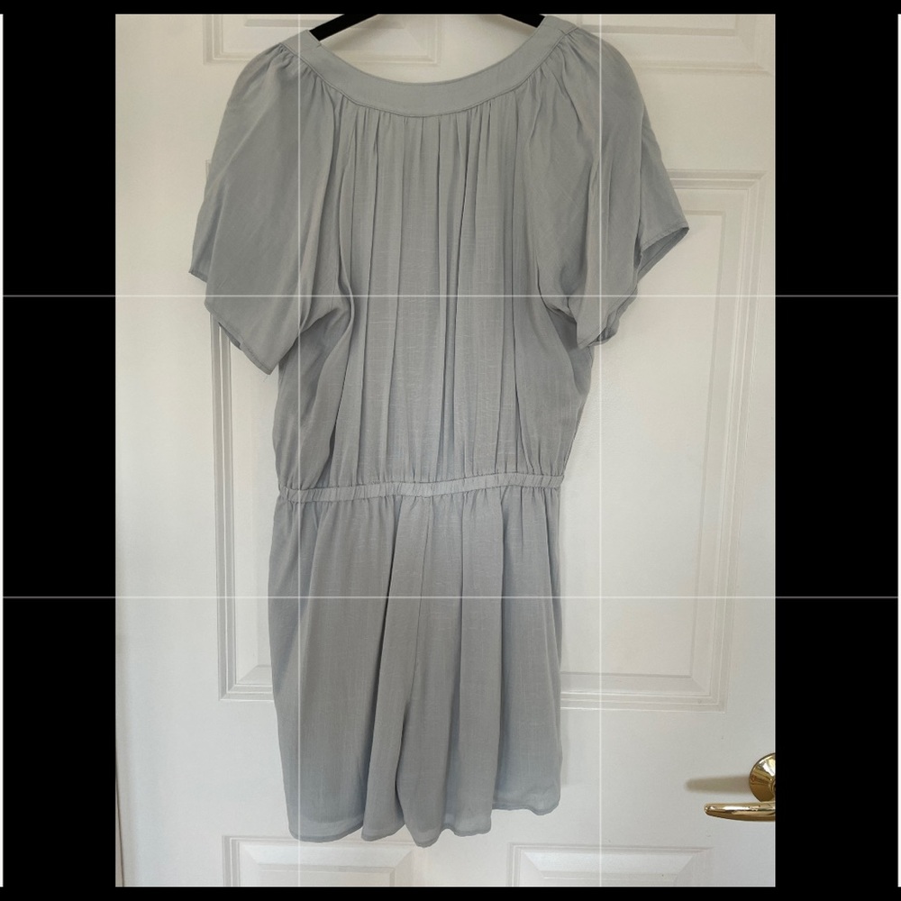 Button Detail Romper - Picture 2 of 3